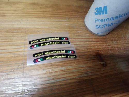 Marchesini ducati wheels - ducati, decal